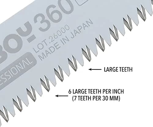 Silky BIGBOY Folding Saw 360mm Large Teeth | Heavy-Duty Pruning & Construction Tool thumbnail 3