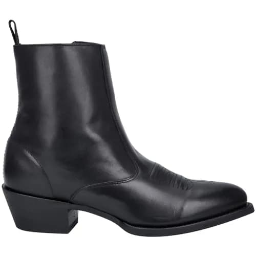 Laredo Fletcher Pointed Toe Pull On Western Boots 14X-Wide | Classic Ankle Cowboy Style thumbnail 2