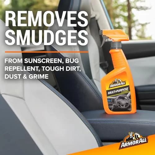 Armor All Multi-Purpose Car Cleaner Spray, 16 Fl Oz | New Car Scent, Interior Safe thumbnail 5