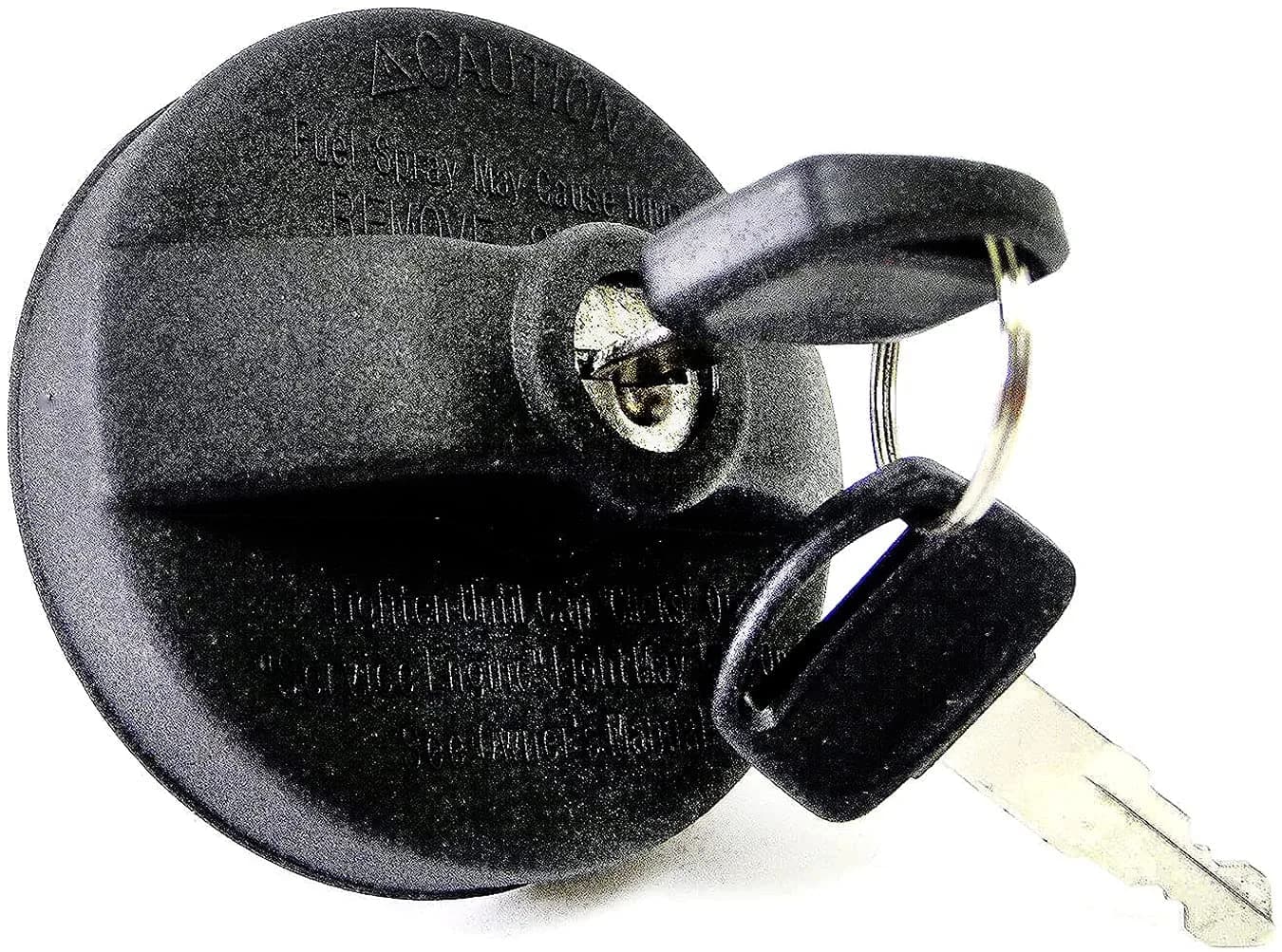 Gates Locking Fuel Tank Cap | Heavy-Duty, OEM-Quality, Black, 2 Keys — Black
