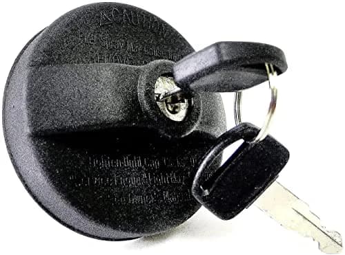 Gates Locking Fuel Tank Cap | Heavy-Duty, OEM-Quality, Black, 2 Keys thumbnail 1