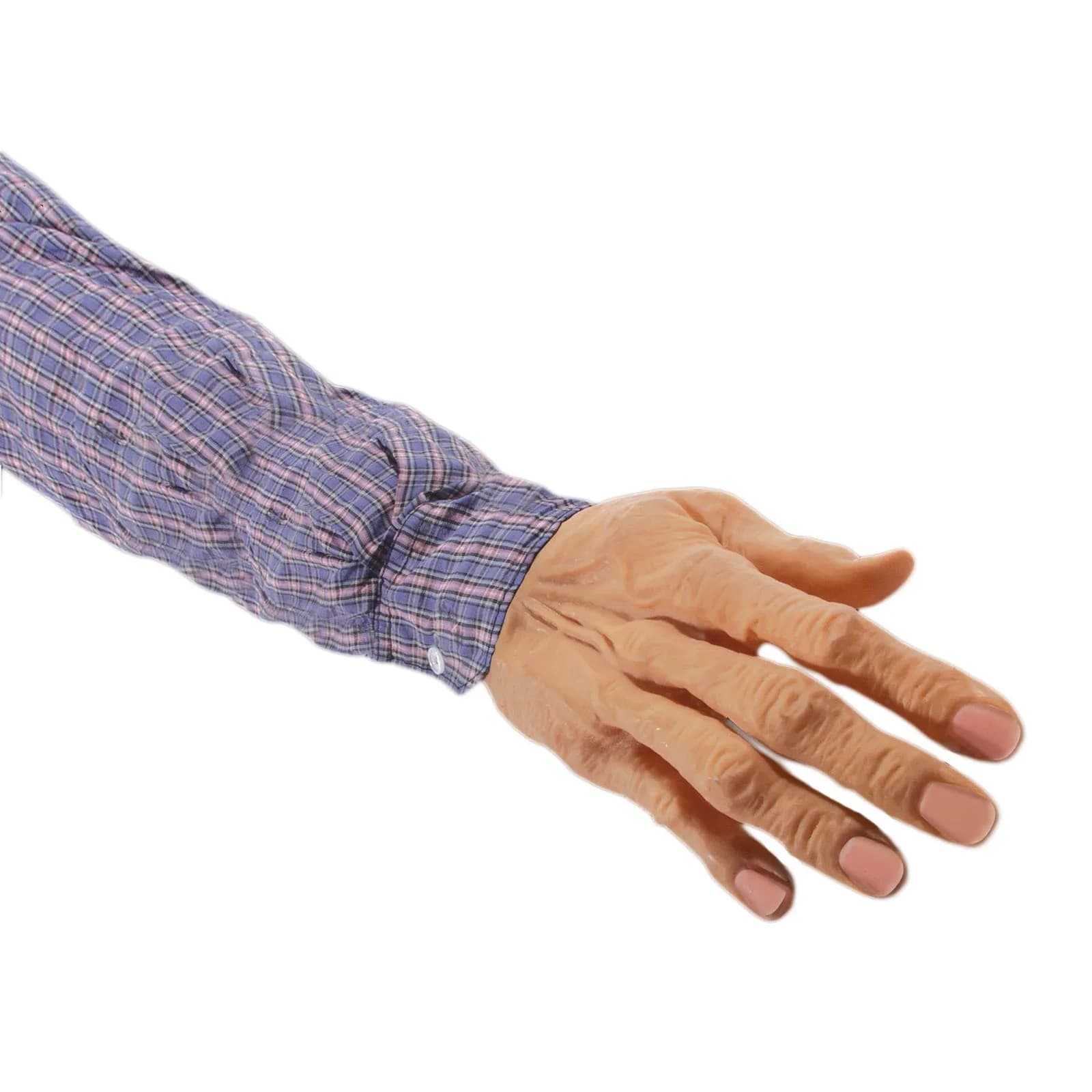 Empire Magic Joker Ghastly Severed Arm With Sleeve Halloween Decoration Prop, Beige (15.3cm L x 32.7cm H x 4.5cm W)