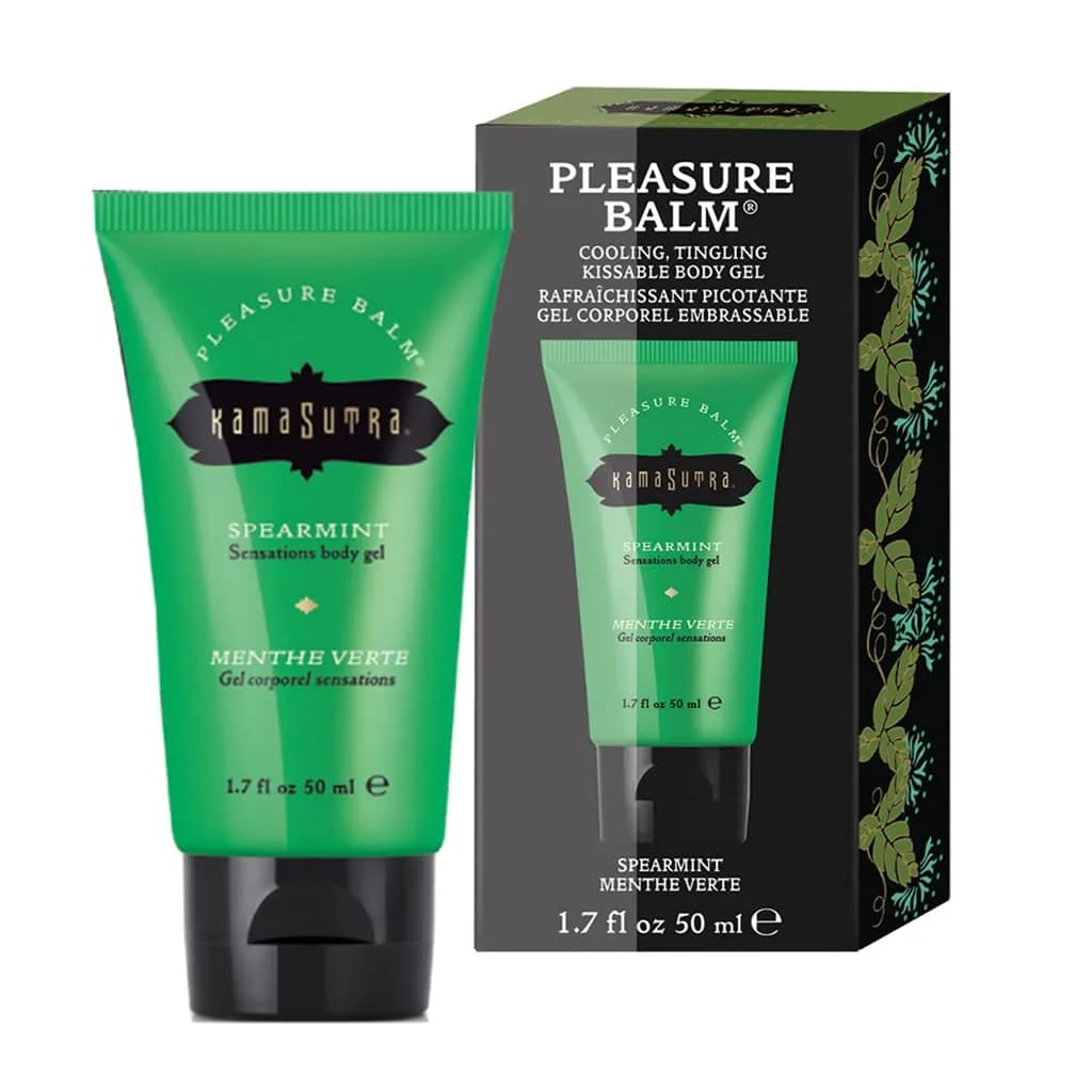 KAMA SUTRA Pleasure Balm Sensations Spearmint 50ml (1.7 Fl Oz) | Cooling Gel for Foreplay - main product image