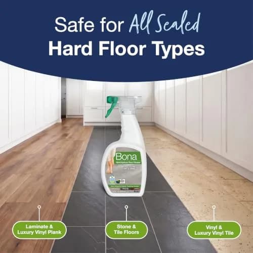 Bona Multi-Surface Floor Cleaner Spray 946ml (32 fl oz) | pH-Neutral, Residue-Free Formula for Tile, Stone, Laminate & Vinyl thumbnail 6