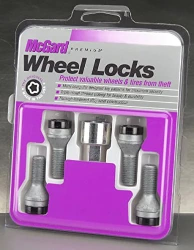 McGard Wheel Lock Cone Seat M12 x 1.5 Thread Size Black | Secure Tuner Wheels (70-120c) thumbnail 2