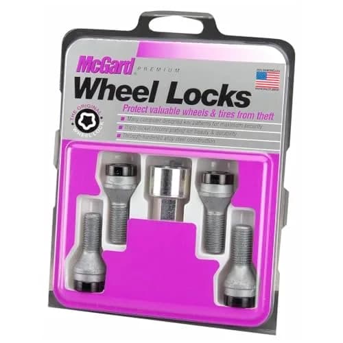 McGard Wheel Lock Cone Seat M12 x 1.5 Thread Size Black | Secure Tuner Wheels (70-120c) thumbnail 3