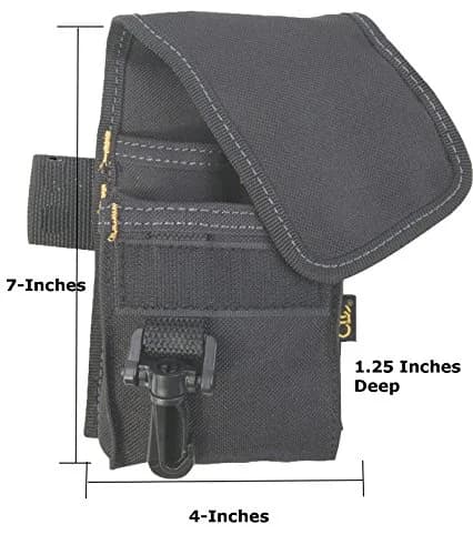 Custom Leathercraft 1104 Multi-Purpose Poly Tool Holder | Versatile Small Tool Pouch for Professionals thumbnail 4