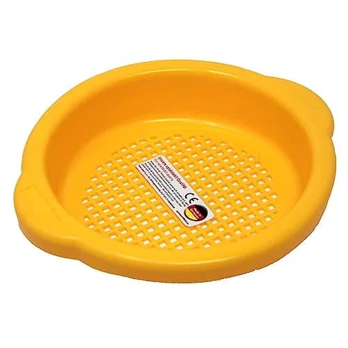 O SPIELSTABIL Beach Toy Small Sand Sieve | Heavy Duty Kids Sandbox Tool for Ages 1.5+ thumbnail 1