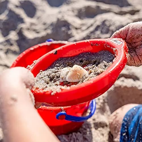 O SPIELSTABIL Beach Toy Small Sand Sieve | Heavy Duty Kids Sandbox Tool for Ages 1.5+ thumbnail 6