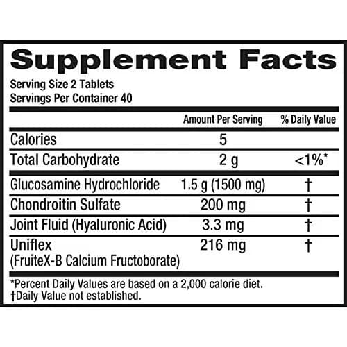 Move Free Triple Strength Glucosamine Chondroitin Hyaluronic Acid Joint Supplement 80 Count | Supports 5 Signs of Joint Health thumbnail 6