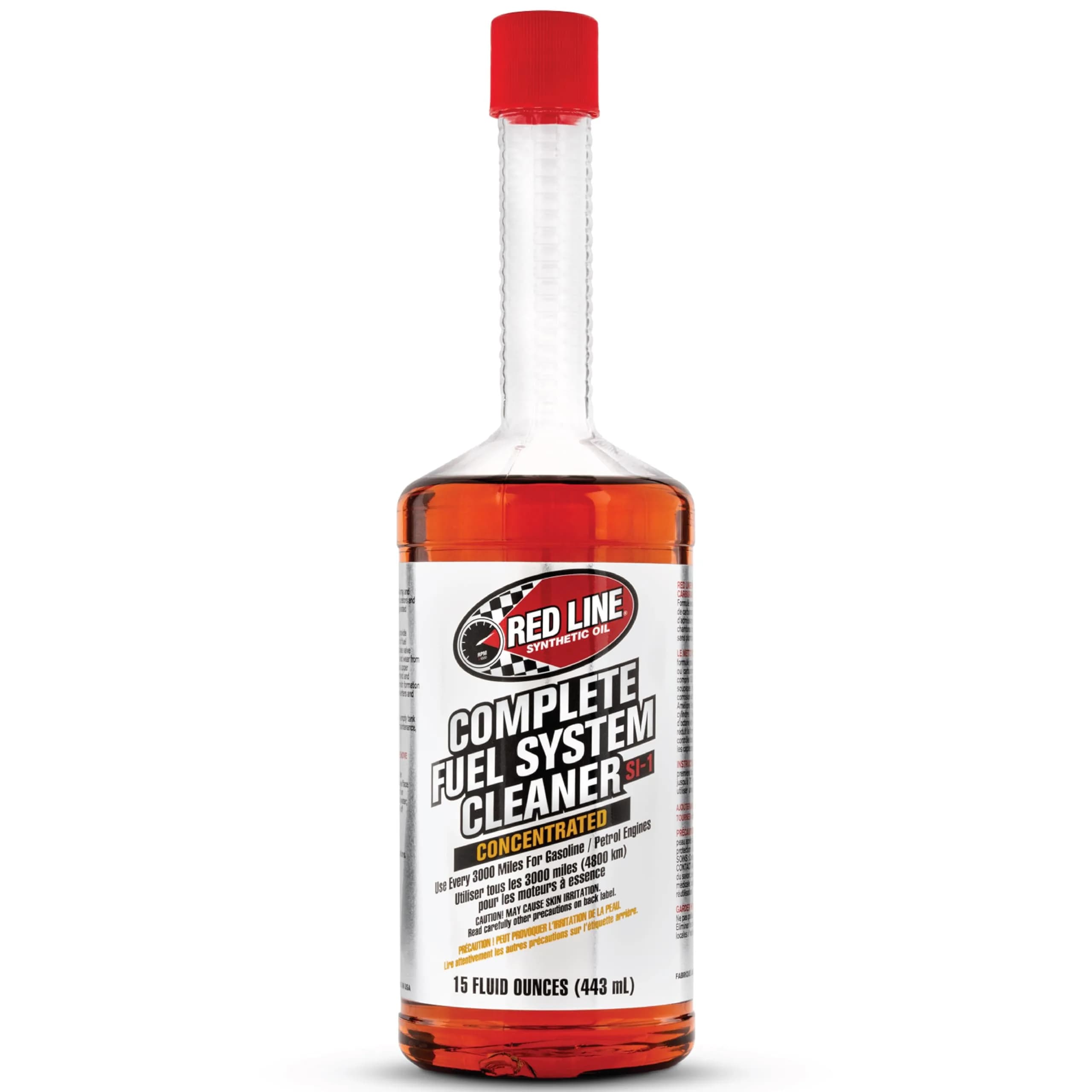 Red Line SI-1 Complete Fuel System Cleaner 2 x 444ml (15 Fl Oz) | Cleans Injectors & Prevents Corrosion — 15 Fl Oz