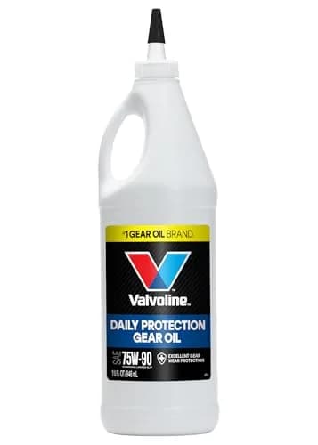 Valvoline Daily Protection 75W-90 Gear Oil 1 Quart | Extreme Pressure, Year-Round Durability thumbnail 1