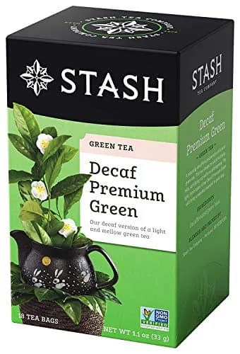 Stash Decaf Premium Green Tea 108 Bags | Naturally Decaffeinated, Smooth & Herbaceous (70-120 chars) thumbnail 1