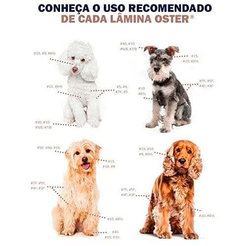 Oster Size 40 Detachable Clipper Blade for Dogs | 1/100" (0.25mm) Cut Length thumbnail 2