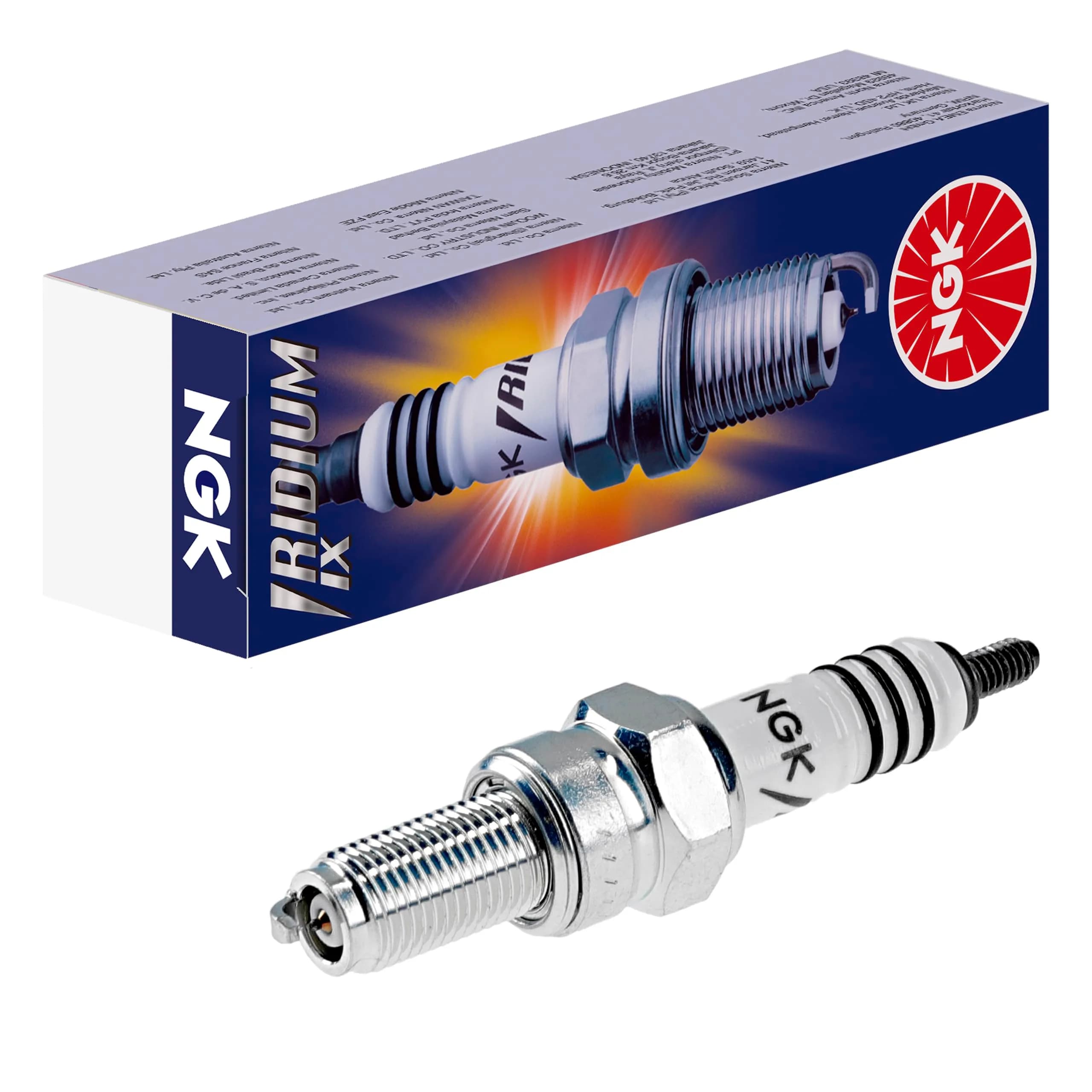 NGK Iridium IX Spark Plug CR9EIX | High Durability for High-Performance Engines — One Size