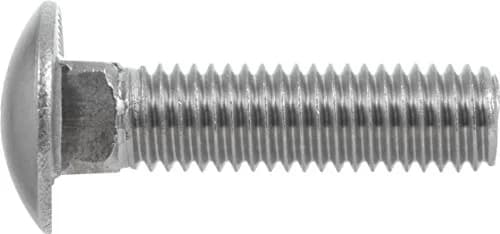 Hillman Stainless Steel Carriage Bolts 1/4 x 2-1/2-Inch (25-Pack) | Rust-Resistant for Outdoor Wood & Metal Joints thumbnail 2
