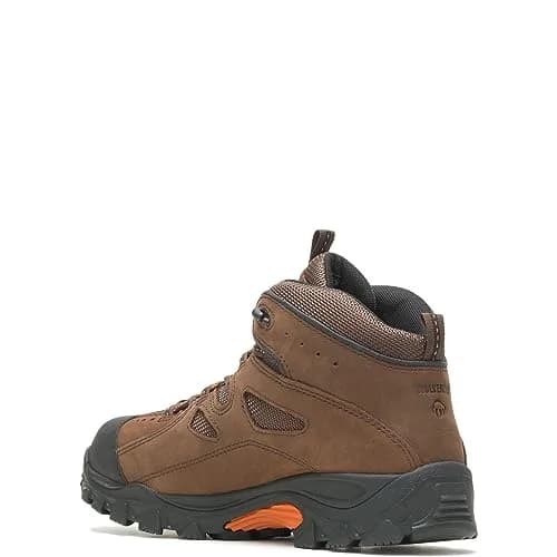 Wolverine Mens Hudson Steel Toe Mid Industrial & Construction Boots 7 X-Wide | Durable Work Footwear for Men thumbnail 3