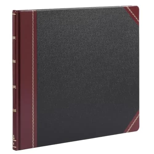 Boorum & Pease Columnar Book, 24 Columns, 12-7/8" x 15-1/8" | Large Business & Personal Ledger thumbnail 1