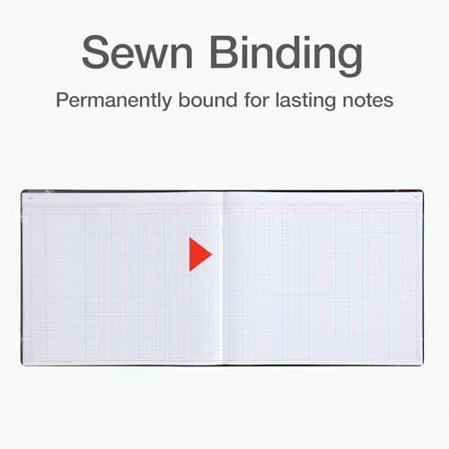 Boorum & Pease Columnar Book, 24 Columns, 12-7/8" x 15-1/8" | Large Business & Personal Ledger thumbnail 4