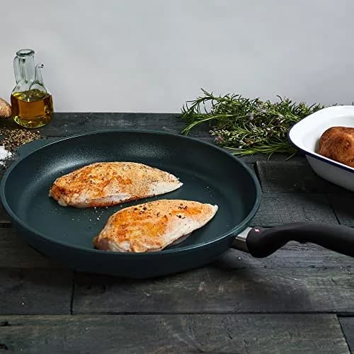Swiss Diamond 12.5 Inch Saute_Fry_Pan Grey | Diamond Reinforced Nonstick Aluminum Skillet thumbnail 4