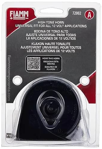 FIAMM 72002 HIGH Note Replacement Horn | 125dB, 12V, Aluminum Coil Motor, Universal Fit thumbnail 1