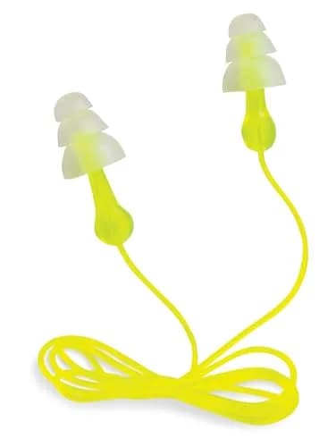 Peltor Sport Tri-Flange Corded Reusable Earplugs 3-Pairs | 26dB Noise Reduction thumbnail 2