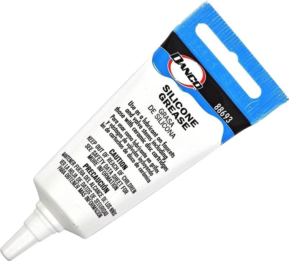 Danco Waterproof Silicone Faucet Grease 0.5 oz (14.79 ml) | NSF 61 Approved Lubricant for Faucets & Valves - main product image