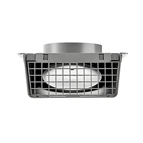 Lambro 351G/351GR 6-Inch Plastic Wall Cap with Damper | Gray, Spring Controlled, USA-Sourced thumbnail 2