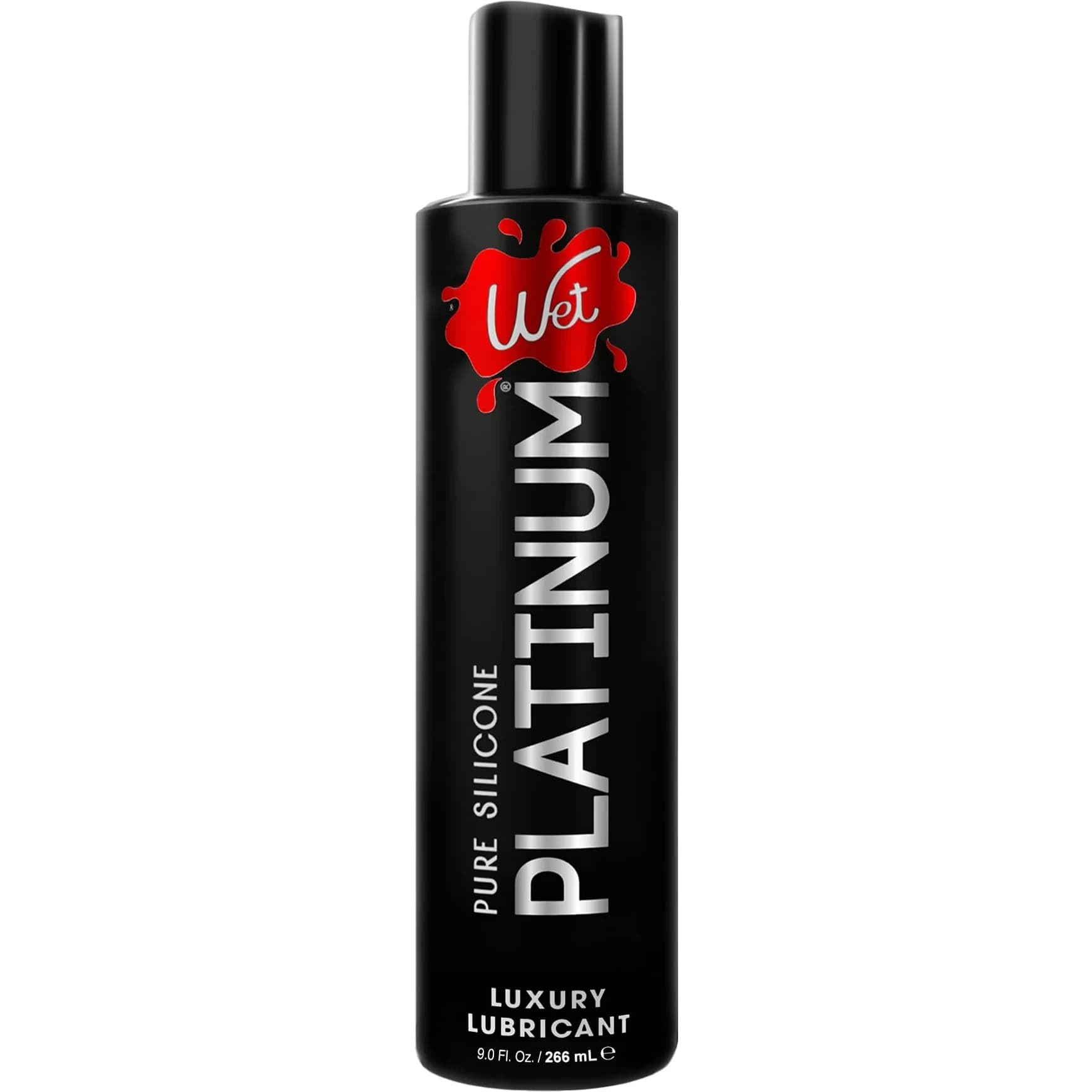 Wet Platinum Silicone Lube 265ml (8.9 Fl Oz) | Long-Lasting Glide for Intimate Moments - main product image