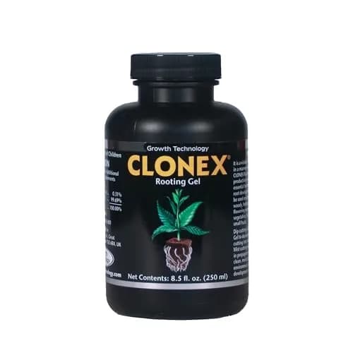 Clonex Rooting Gel 250ml (8.45 Fl Oz) | Promotes Root Initiation & Development for Plant Cuttings thumbnail 1