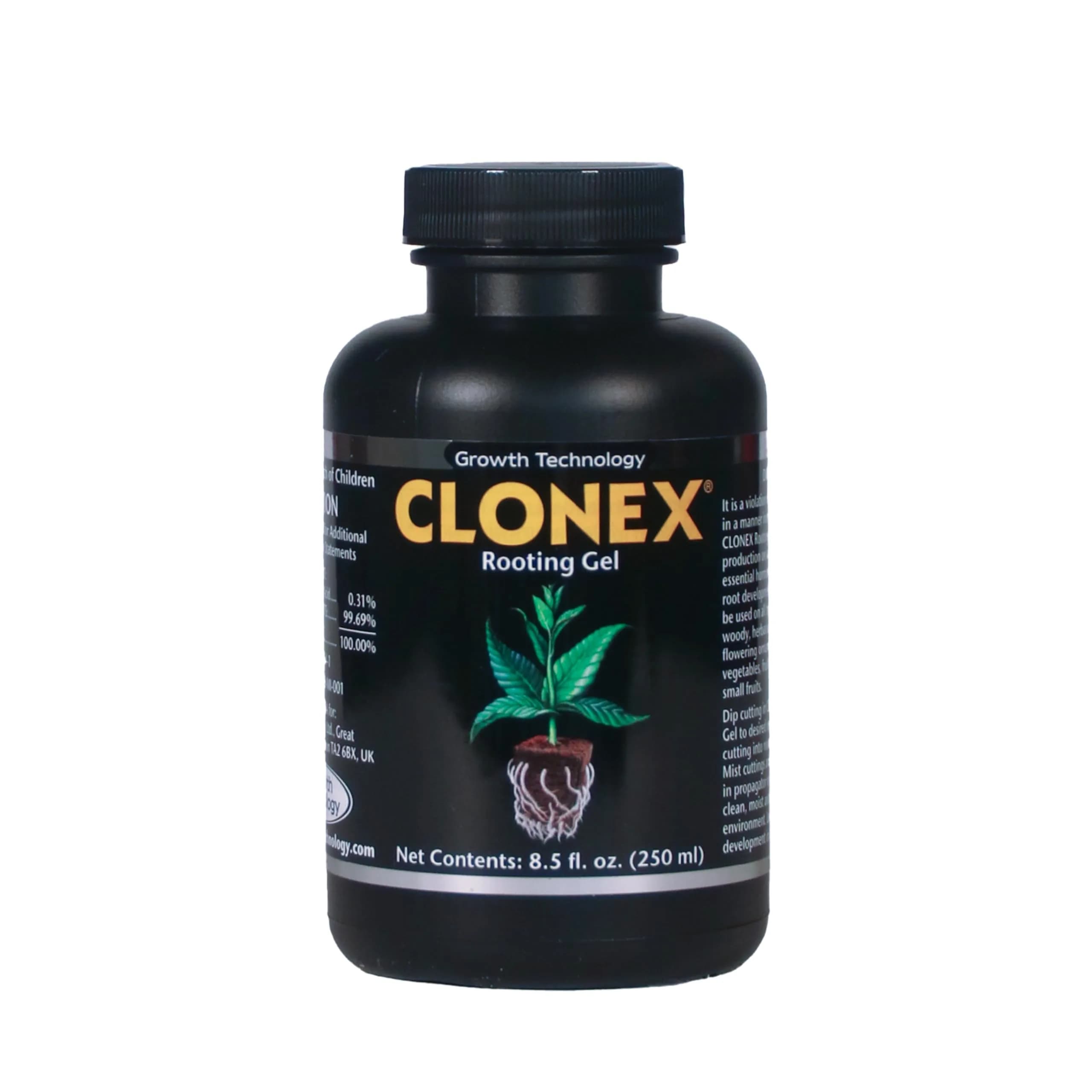 Clonex Rooting Gel - Original Version (250ml) for Fast Plant Root Development - main product image