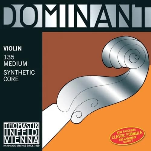Thomastik-Infeld Dominant Violin String Set 1/4 Size Medium Tension | Clear & Balanced Tone, Reference Standard thumbnail 1
