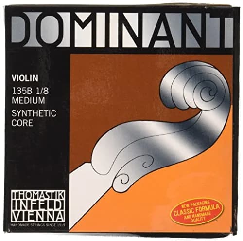 Thomastik-Infeld Dominant Violin Strings Set 1/8 Size Medium Tension 4-Pack | Clear & Balanced Tone thumbnail 1