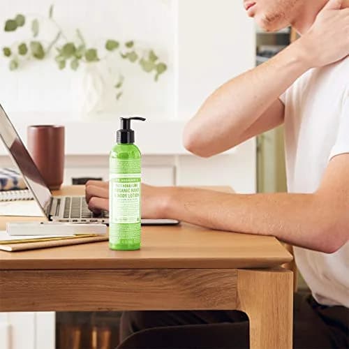 Dr. Bronner's Organic Lotion Patchouli Lime 236ml (8 Fl Oz) | USDA Organic & Fair Trade Ingredients thumbnail 3