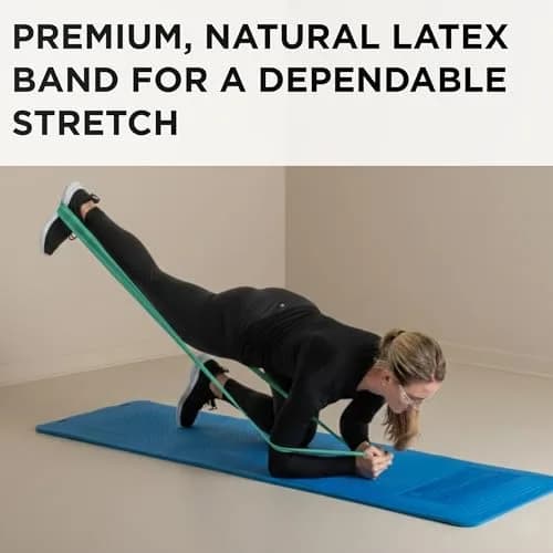THERABAND Resistance Bands, Latex Exercise & Rehab Band, Green - Heavy | Portable 6 Yard System thumbnail 4