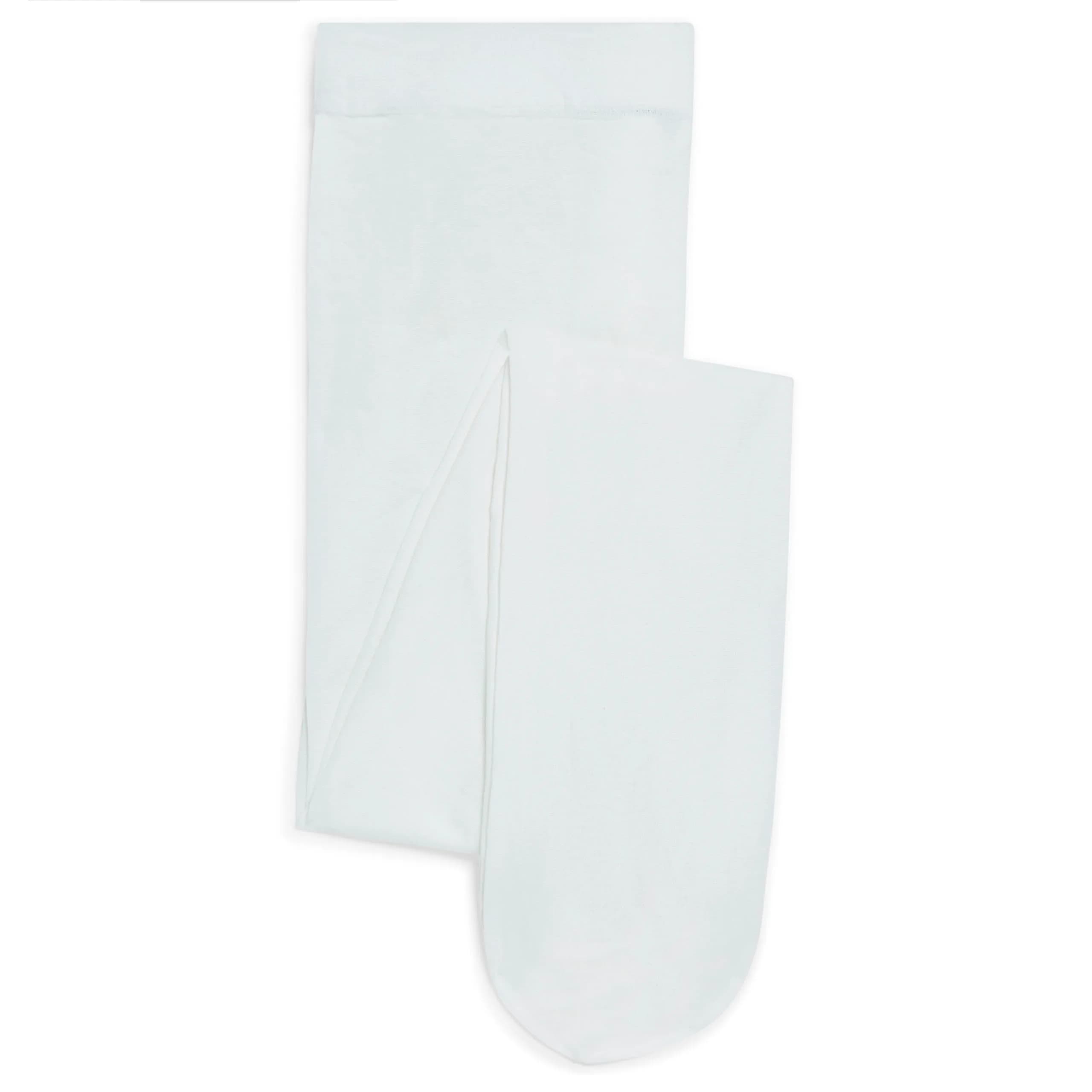Danskin Girls' Footed Tights Small | Supportive Nylon/Spandex for Dance & School (70-120 chars) — White / 2-4T