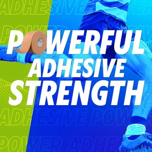 Leukotape P Adhesive Strapping Tape 3.8cm x 13.7m (1.5 in x 15 yds) | Rigid Support for Sports Injuries thumbnail 7