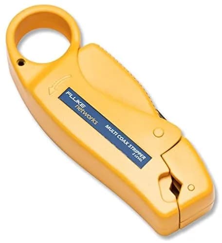 Fluke Networks Coax Cable Stripper 2 & 3 Level RG58/59 | Effortless & Adjustable (70-120 chars) thumbnail 1