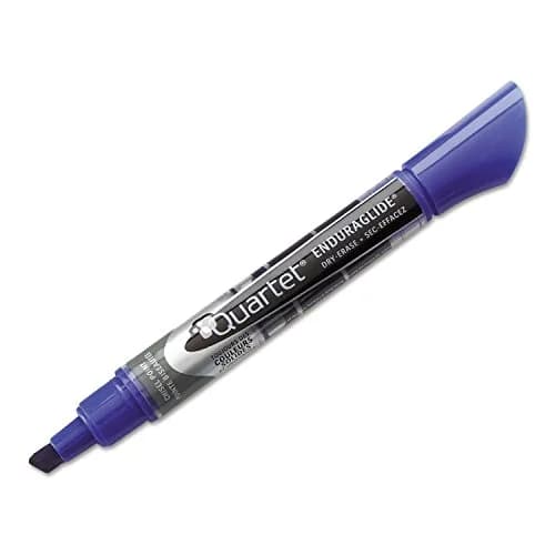 Quartet EnduraGlide Assorted Classic Colors Dry Erase Markers Chisel Tip 4 Count | Vibrant Ink for Classrooms & Offices thumbnail 2