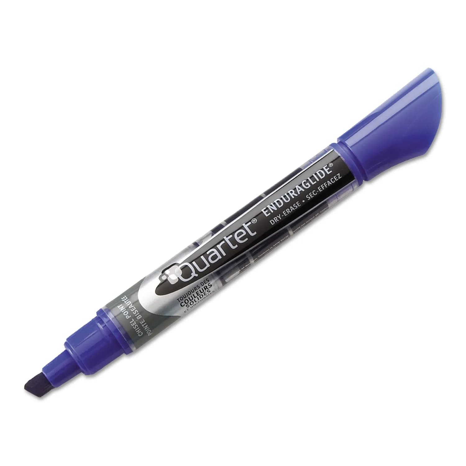 Quartet EnduraGlide Assorted Classic Colors Dry Erase Markers Chisel Tip 4 Count | Vibrant Ink for Classrooms & Offices - view 2