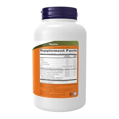 NOW Candida Support with Pau D'Arco, Oregano Oil, 180 Veg Caps | Supports Gut Balance thumbnail 2