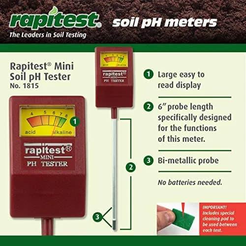 Luster Leaf Soil pH Tester for testing soil pH quickly and accurately | No batteries required thumbnail 6