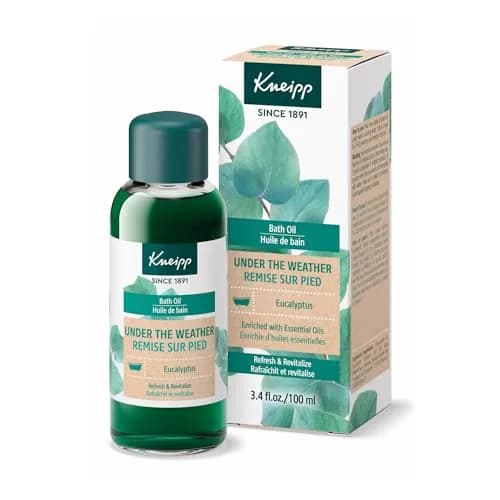 Kneipp Under The Weather Eucalyptus Bath Oil | Respiratory Wellness & Vegan Formula (70-120 chars) thumbnail 1