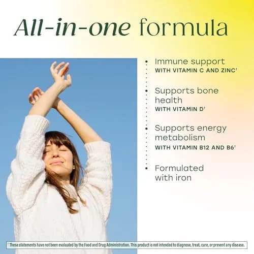 MegaFood One Daily Multivitamin for Women with 22 Nutrients | Supports Energy & Bone Health thumbnail 4