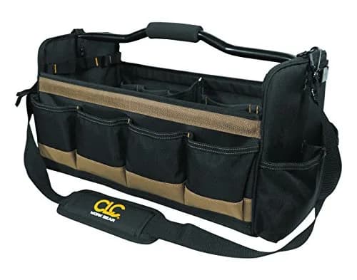 Custom Leathercraft WORK GEAR 1579 20 Inch Tool Box | 27 Pockets, Soft Sided, Open Top thumbnail 5