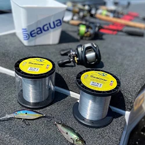 Seaguar Invizx Freshwater 100% Fluorocarbon Fishing Line 8lbs | Virtually Invisible, Low Memory, 200yds thumbnail 5