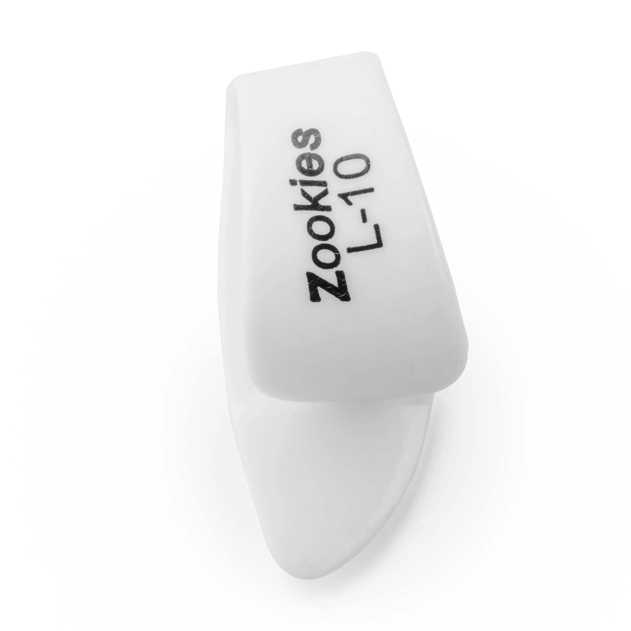 Jim Dunlop Zookies™ Large Thumbpicks 10° Angle | 12 Pack for Guitar & Bass