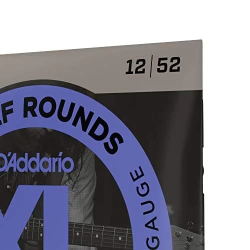 D'Addario Half Round Electric Guitar Strings EHR350, Jazz Light 12-52 | Smooth Feel, Reduced Finger Noise thumbnail 4
