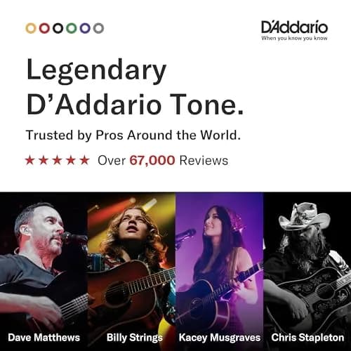 D'Addario EJ41 Phosphor Bronze 12-String Guitar Strings, Extra Light 9-45 (1-Pack) thumbnail 2
