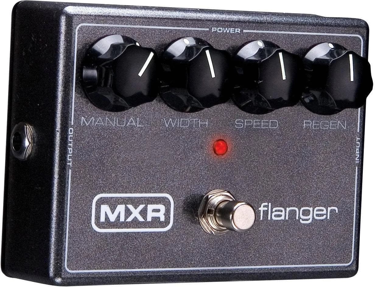 Jim Dunlop MXR Flanger | Classic Guitar Effect Pedal for Space & Jet Sounds — Black
